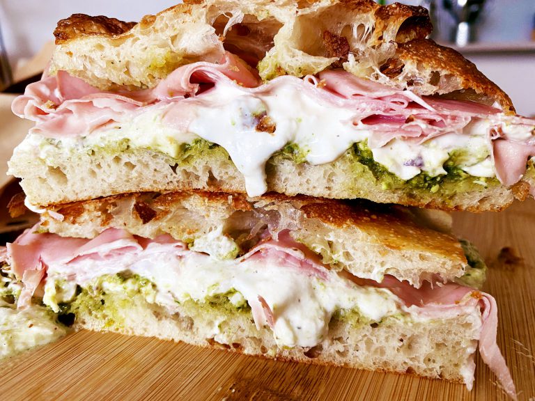 Bread & Truffle — Gourmet Focaccia Sandwich